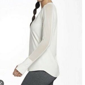 CALIA by Carrie Underwood Women's Move Mesh Panel Long Sleeve Shirt